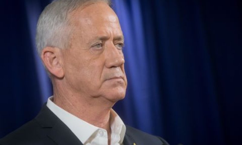 גנץ. "הזמן נגמר" [צילום: מרים אלסטר/פלאש 90]