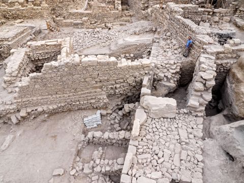 שרידי המצודה [צילום: אסף פרץ, באדיבות רשות העתיקות ]