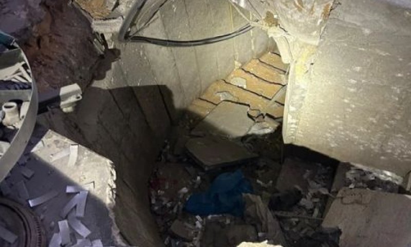 תשתית טרור ורכיבי ייצור טילים בדרג' תופאח [צילום: דובר צה"ל]