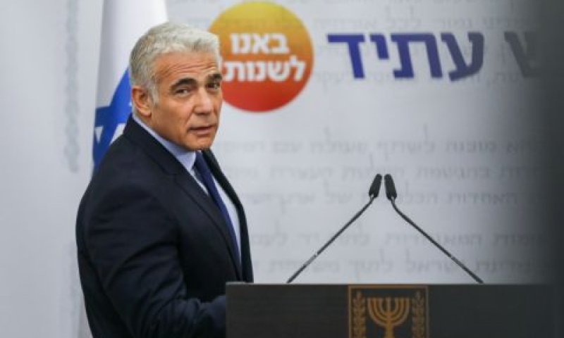 לפיד. נותר היו"ר הבלתי מעורער [צילום: נועם ריבקין פנטון/פלאש 90]
