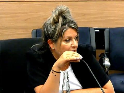 שלומית עמוס [צילום: ערוץ כנסת]