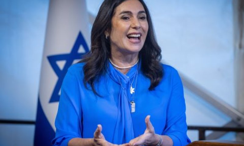 שרת התחבורה והבטיחות בדרכים והממונה על הטקסים, מירי רגב [צילום: חיים גולדברג/פלאש 90]