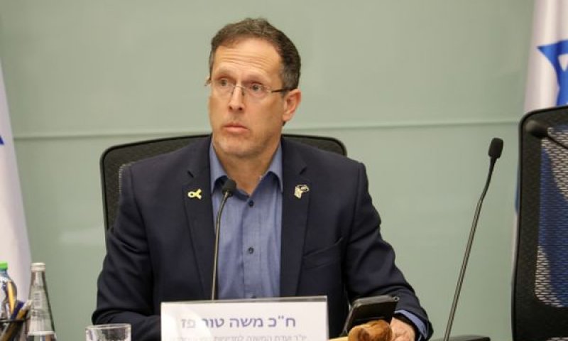 טור-פז. "הופקר לתעמולת חמאס" [צילום: דני שם טוב, דוברות הכנסת]