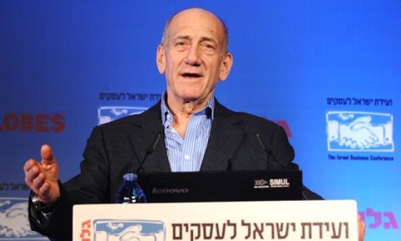 אולמרט. חיזקו את הקיצוניים [צילום: תמר מוצפי]