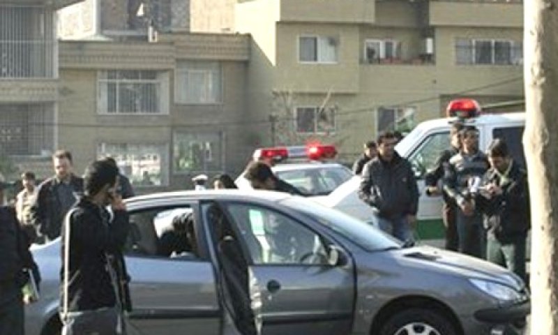 מכוניתו של שהארייני [צילום: AP]