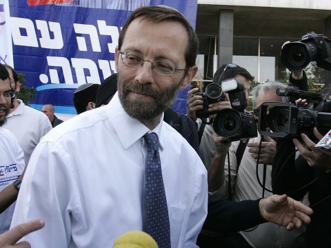 מרוצה עד עתה. פייגלין [צילום: פלאש 90]