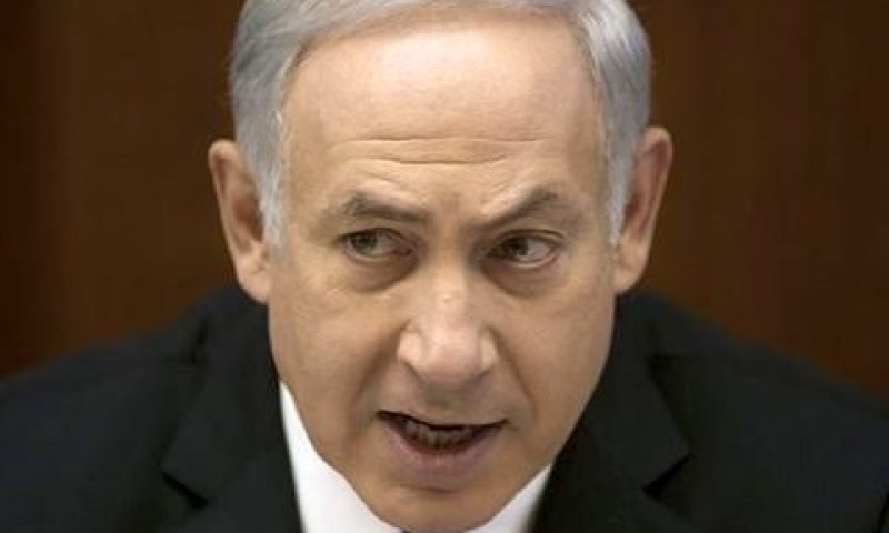 נתניהו. "חמאס וחיזבאללה ירו כבר אלפי טילים לעברנו" [צילום: AP]