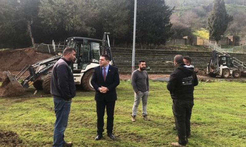 תחילת העבודות [צילום: עיריית צפת]