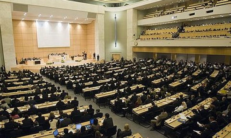 מליאת הועידה בפתיחה היום [צילום: AP]