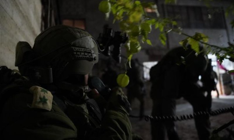 מבצע המעצר בבית ג׳ן הסתבך [צילום: דובר צה''ל]