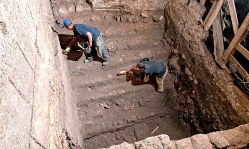למרות ניסיונות המו"מ, העובדים לא זכו לחוזה העסקה [צילום: רשות העתיקות]