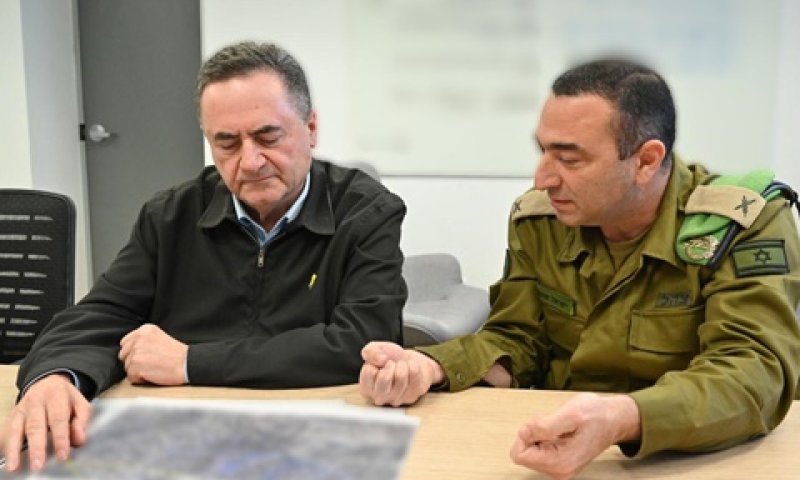 השר כ"ץ. "לקח ראשון מהפשיטות החוזרות בעזה" [צילום: שלומי אמסלם משרד הביטחון]