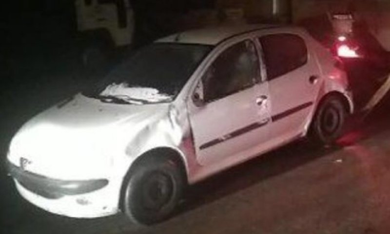 זירת הפיגוע בצומת עפרה [צילום: עטרה גרמן/סרוגים]