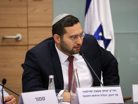 וסרלאוף. "מצב א-נומלי" [צילום: נועם מושקוביץ, דוברות הכנסת]