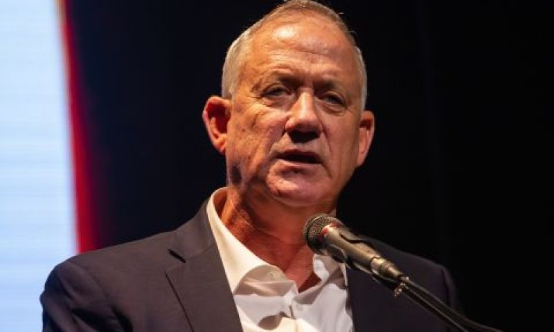 גנץ. מידע כוזב [צילום: פלאש 90]