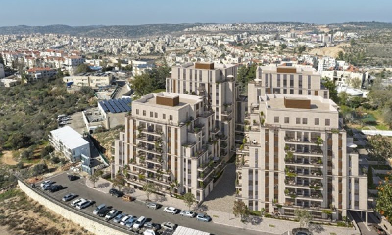 פרויקט מגורים חדש בשכונת האתרוג [הדמיה: קדם ישראל]