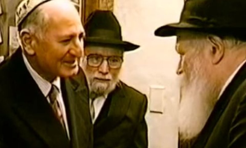 ספדייה עם הרבי