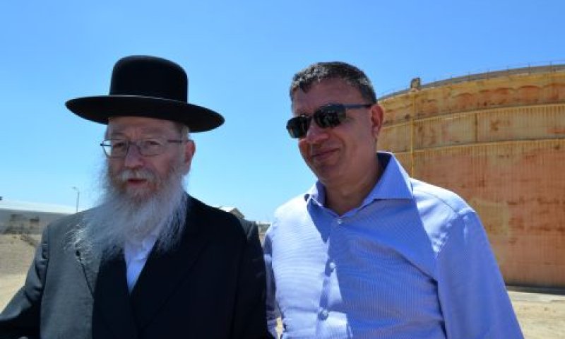 גבאי וליצמן. מתחייבים להפחתת הזיהום