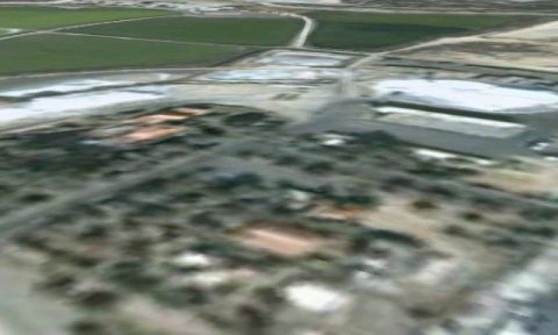 הווילה. מגורים או תעשייה [צילום: Google Earth]