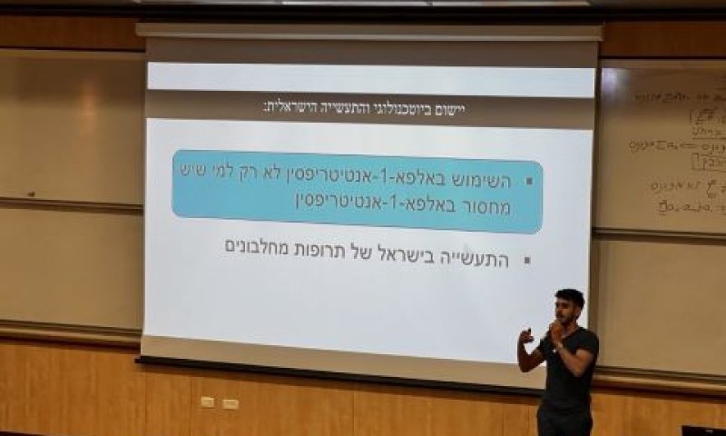 דביר בן-אשר שזכה במקום הראשון [צילום: אלון יחזקאלי]