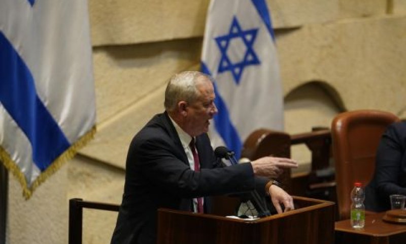גנץ. כאן לא תחמניסטן [צילום: שמוליק גרוסמן/פלאש 90]