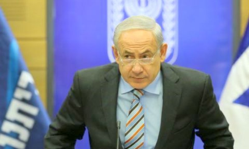 נתניהו בישיבת סיעת הליכוד ביתנו [צילום: פלאש 90]