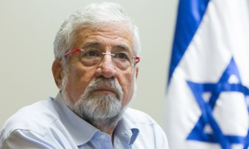 הגיע לרמאללה. עמרם מצנע [צילום: מרים אלסטר/פלאש 90]