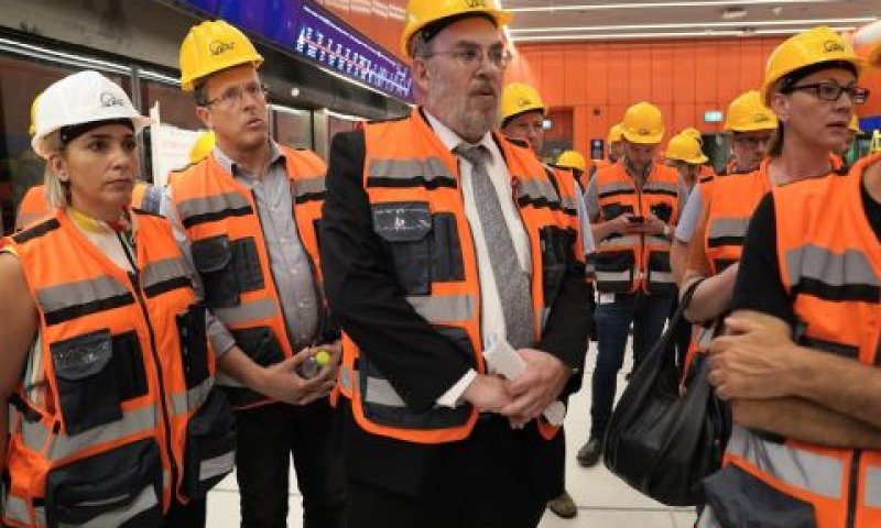 "המטרו יהיה הקטר הכלכלי של המדינה" [צילום: דני שם-טוב/דוברות הכנסת]