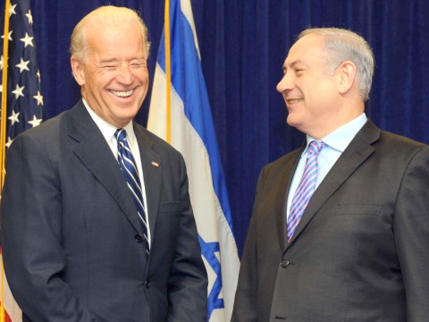 ביידן ונתניהו. זעם על ישראל [צילום: פלאש 90]
