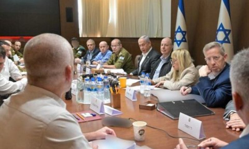 ישיבת הקבינט [צילום: קובי גדעון/לע"מ]