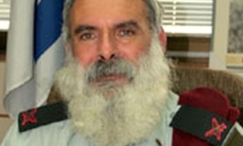 תא"ל הרב אביחי רונצקי [צילום: דו"צ]
