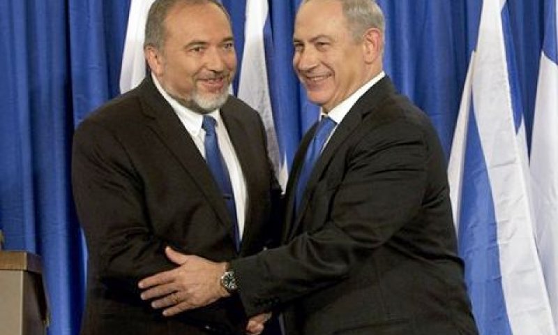 נתניהו וליברמן. מתחזקים [צילום: AP]