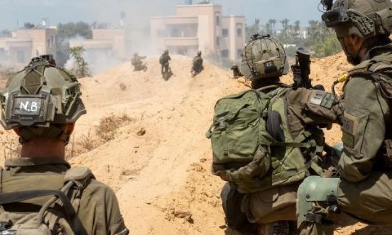 כוחותינו ברצועה [צילום: דובר צה''ל]