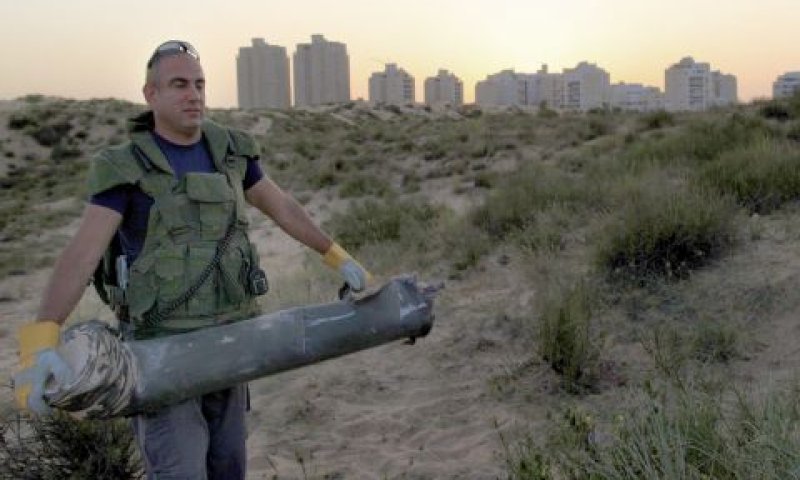 מטחי רקטות ליליים [צילום ארכיון: פלאש 90]
