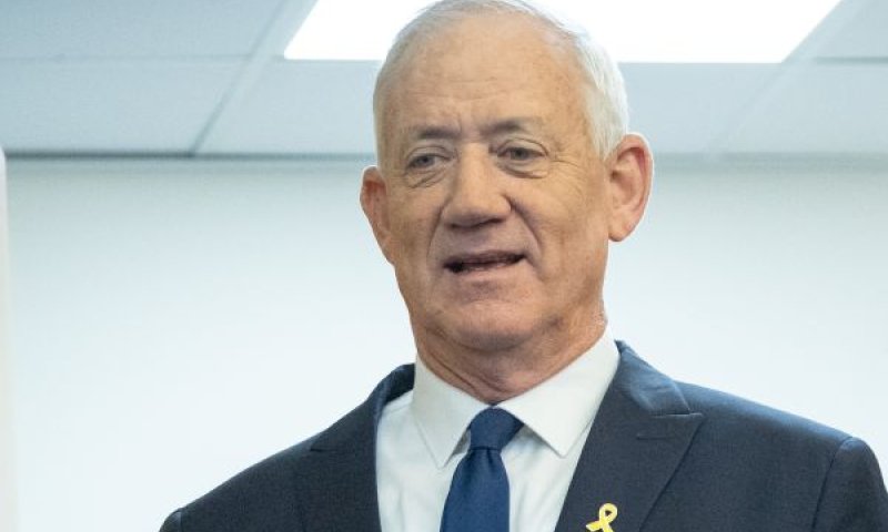 גנץ. אנחנו נלחמים גם מול הצביעות [צילום: חיים גולדברג/פלאש 90]