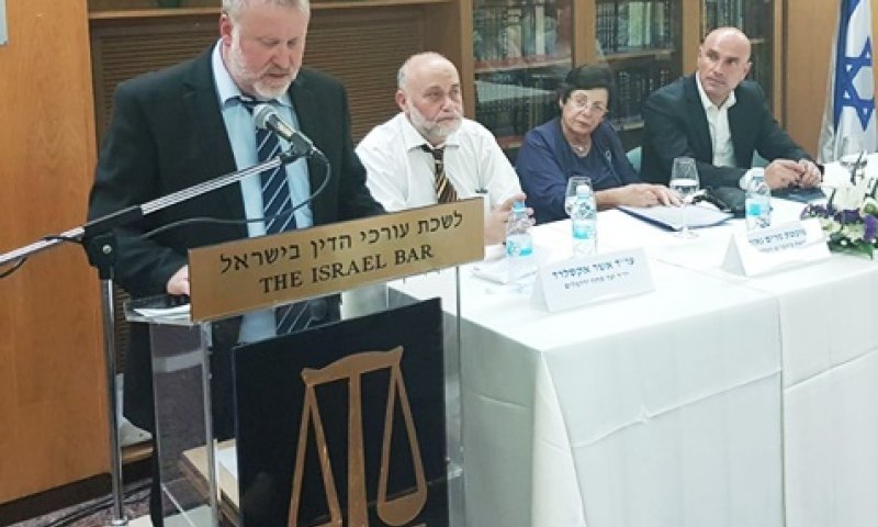 מנדלבליט. נגד המפגינים [צילום: משרד המשפטים]