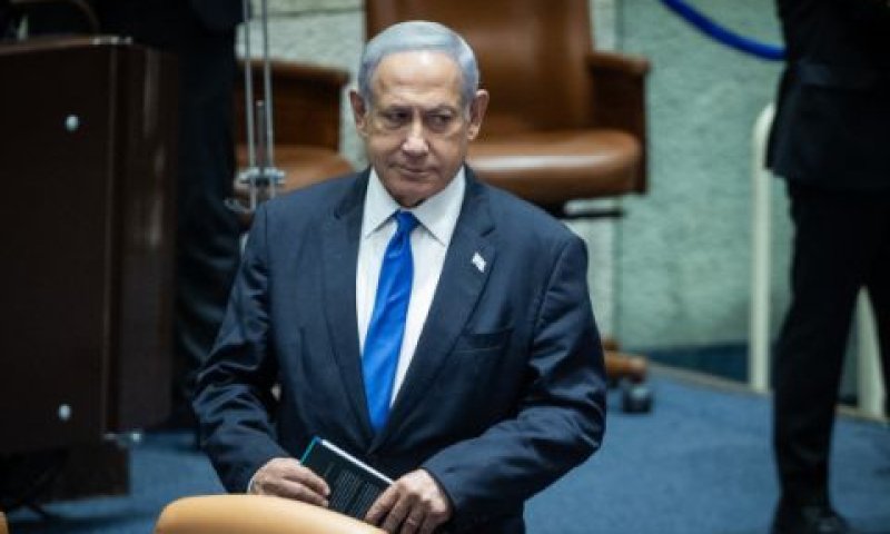 נתניהו בכנסת. "יעשה מאמץ" [צילום: יונתן זינדל, פלאש 90]