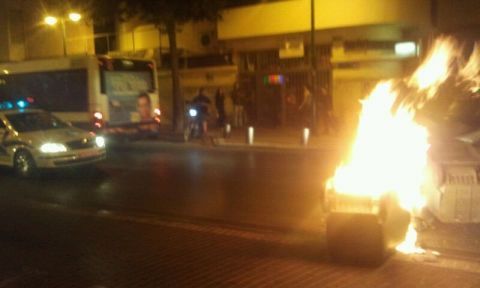 הצתות והתפרעויות [צילום: קבוצת העיתונאים רוטרניק]
