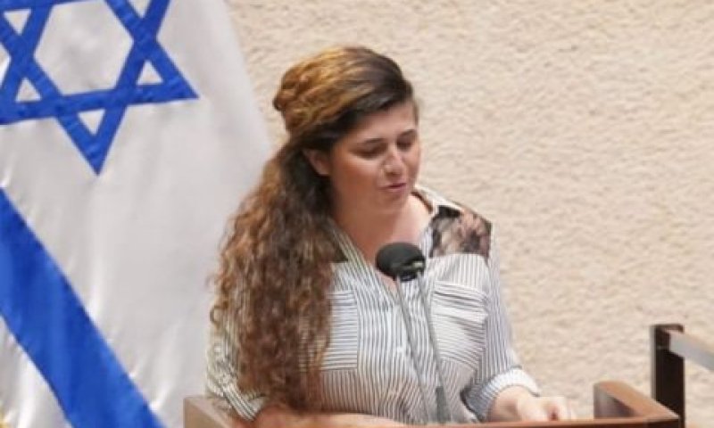 ח"כ שרן השכל. ננשכה ע"י הכלבה של נתניהו [צילום: דני שם-טוב/דוברות הכנסת]
