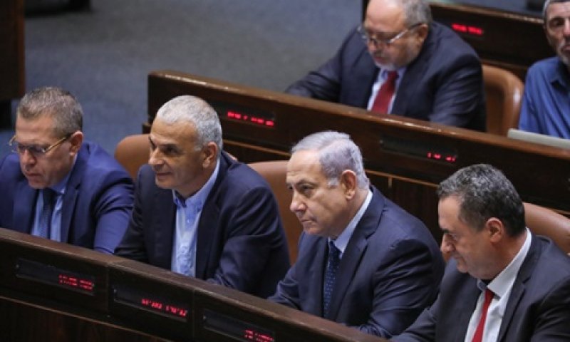 ראש הממשלה במליאת הכנסת, הערב [צילום: נועם רבקין פנטון, פלאש 90]