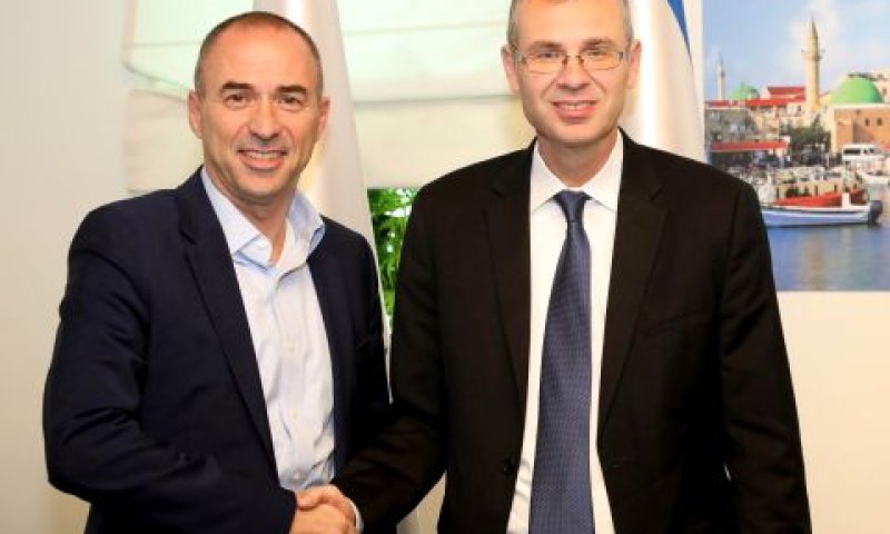 יריב לוין וגונן אוסישקין [צילום: סיון פרג']