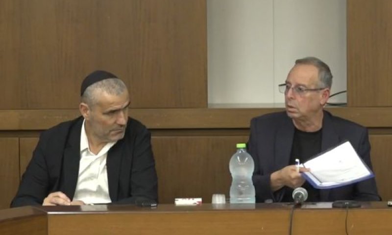 איציק רוכברגר ויעקב קולצקי [צילום: עיריית רמת השרון]
