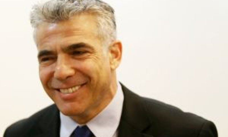 לפיד. רוח גבית, בינתיים [צילום: פלאש 90]