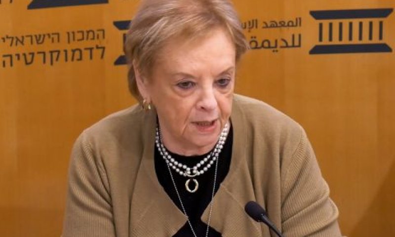 ביניש. זאת ההגנה הטבעית של המשטר [צילום: המכון הישראלי לדמוקרטיה]