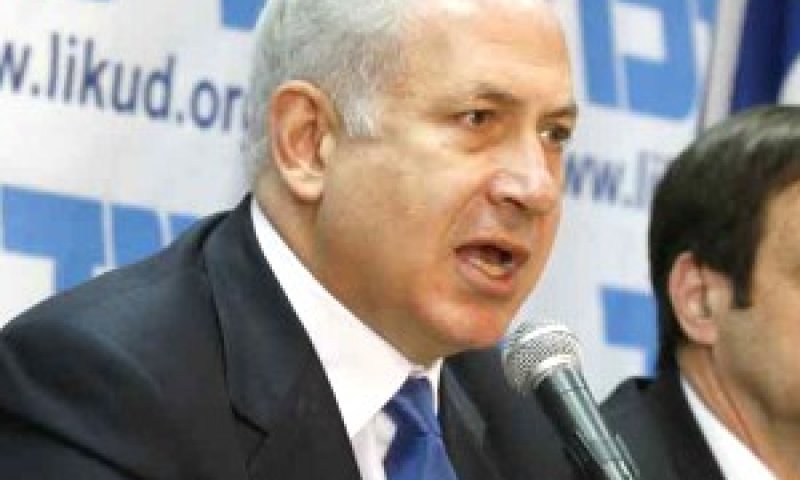נתניהו במסיבת העיתונאים הכלכלית של הליכוד [צילום: מיכל פתאל]