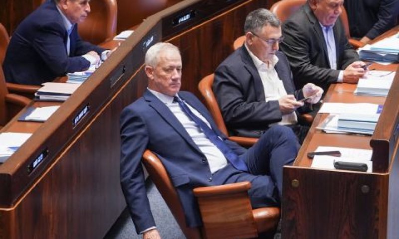 איזנקוט, סער וגנץ [צילום: דני שם טוב/דוברות הכנסת]