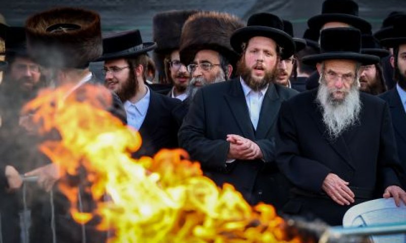 הדלקה מרכזית אחת בלבד [צילום: דוד כהן, פלאש 90]