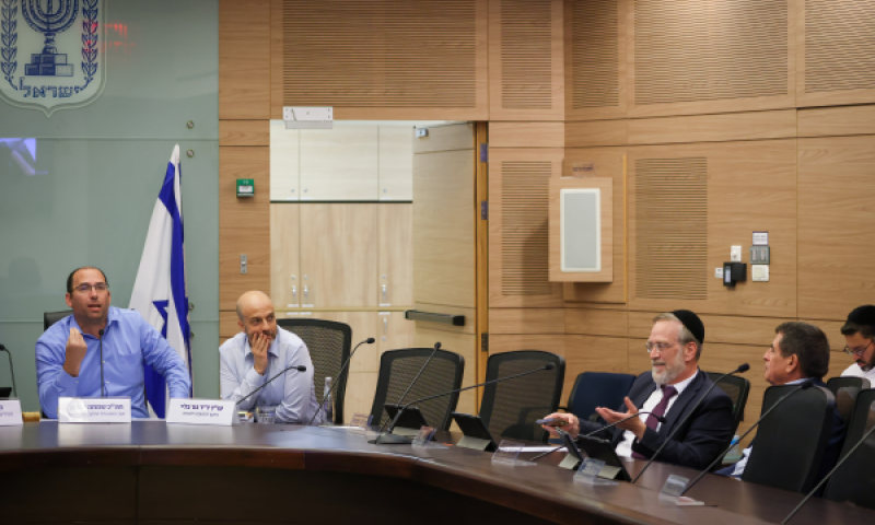 הדיון בוועדת חוקה [צילום: נועם מושקוביץ, דוברות הכנסת]