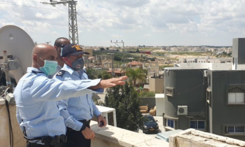 כוח משטרה ברהט [צילום: דוברות המשטרה]