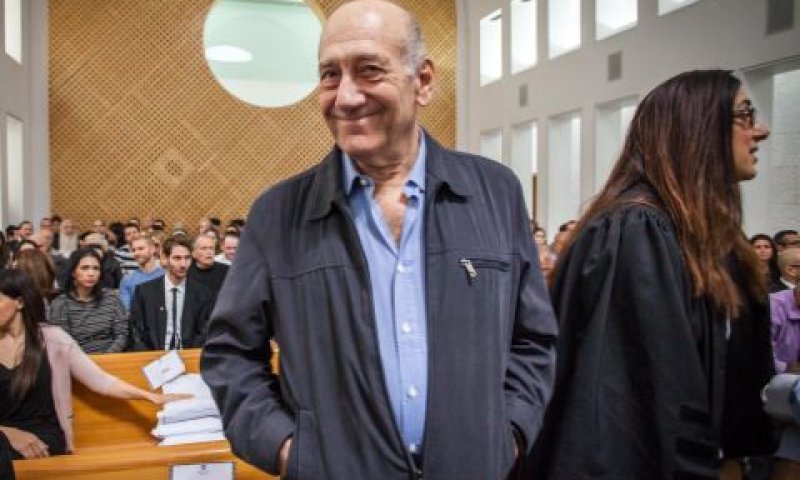 אולמרט. לא במו פיו [צילום: אמיל סלמאן, פלאש 90]